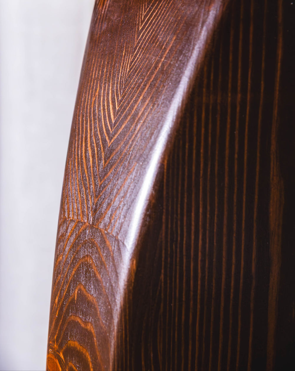 KEMET Side Table in Spanish black marble and pine, view 3