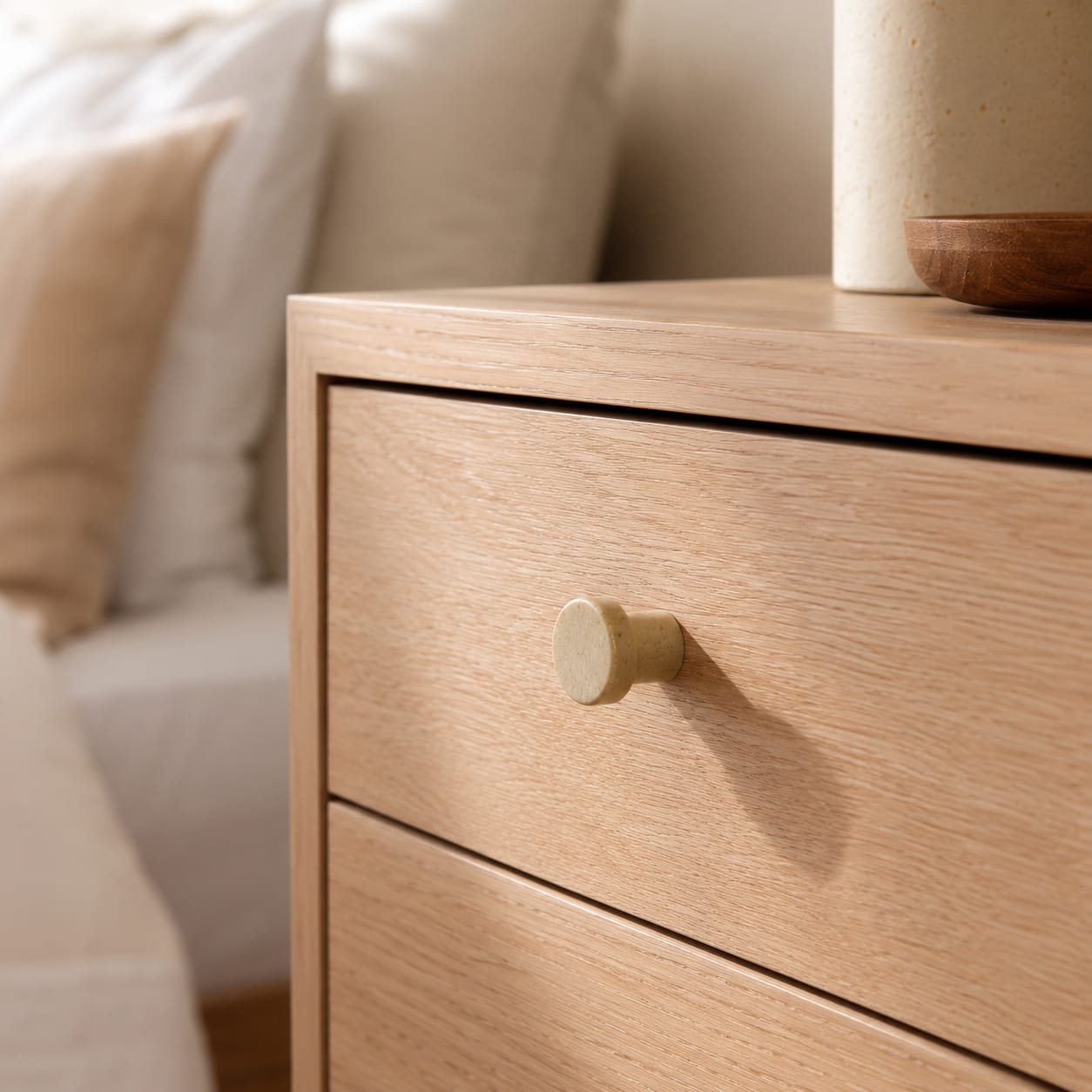 MARBLE Round Knobs in marble, view 2