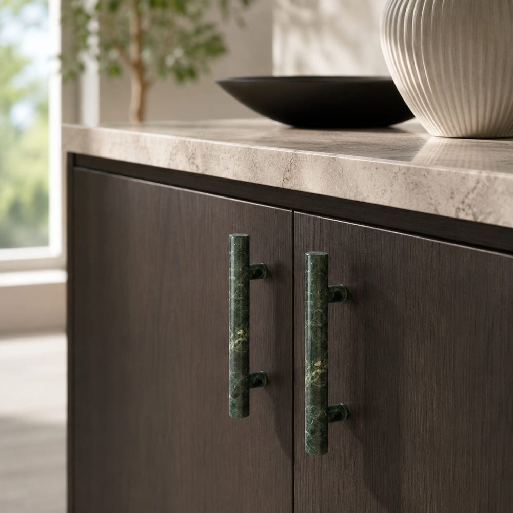 MARBLE Rectangular Knobs in marble, view 3