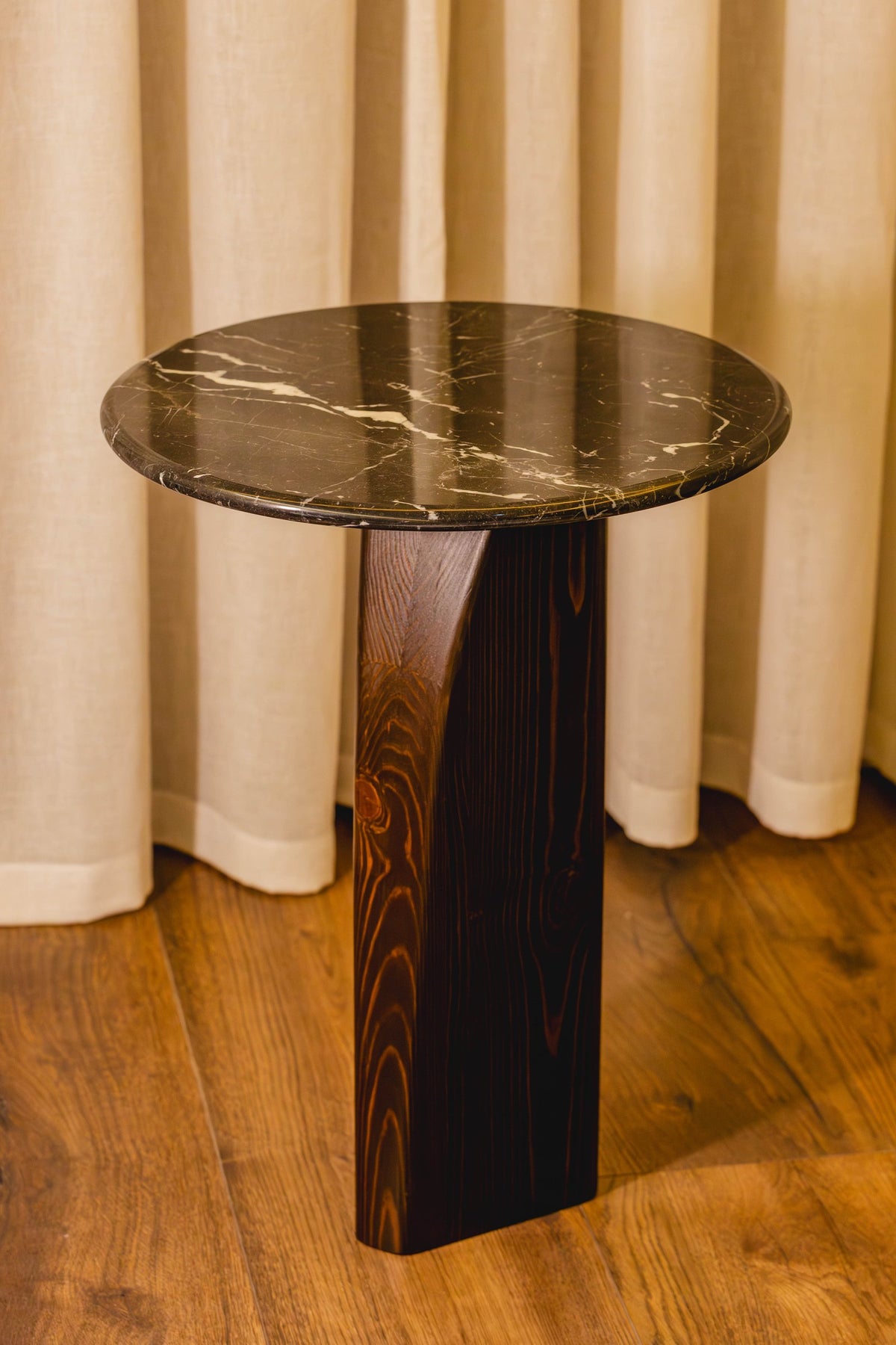 03-real | KEMET Side Table — the base from the side