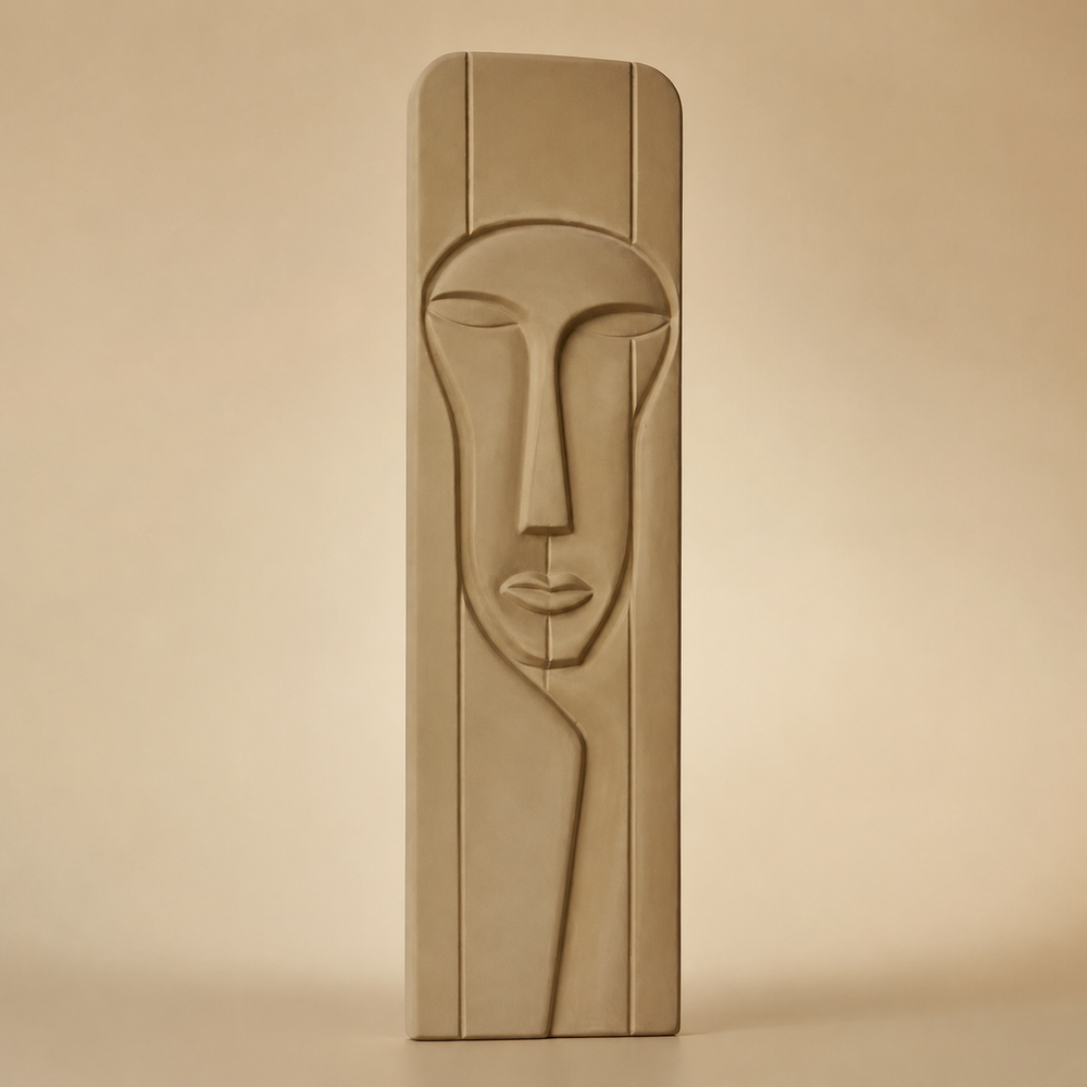 KHEPRI — an engraved shaped wall panel