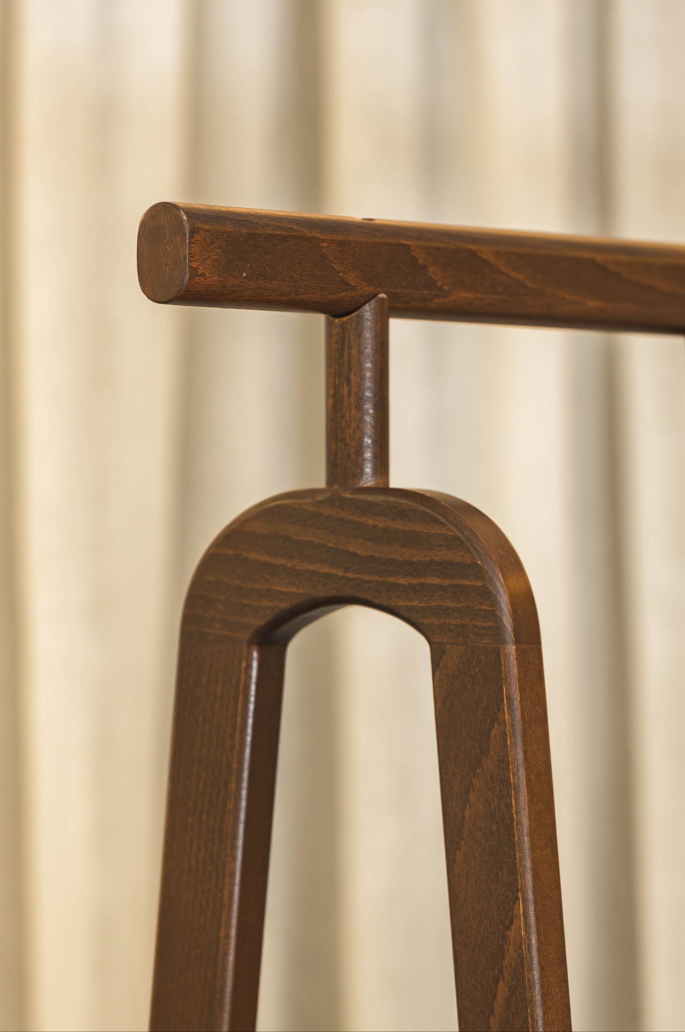 SOLNE Hanger in Romanian beech with natural cane, view 2