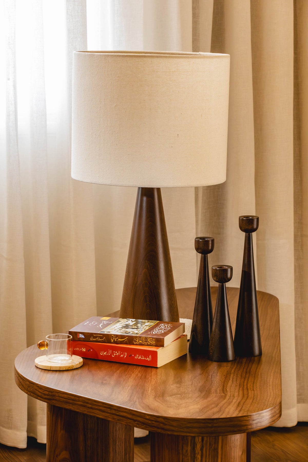 03-real | SOLNE Table Lamp — in daylight